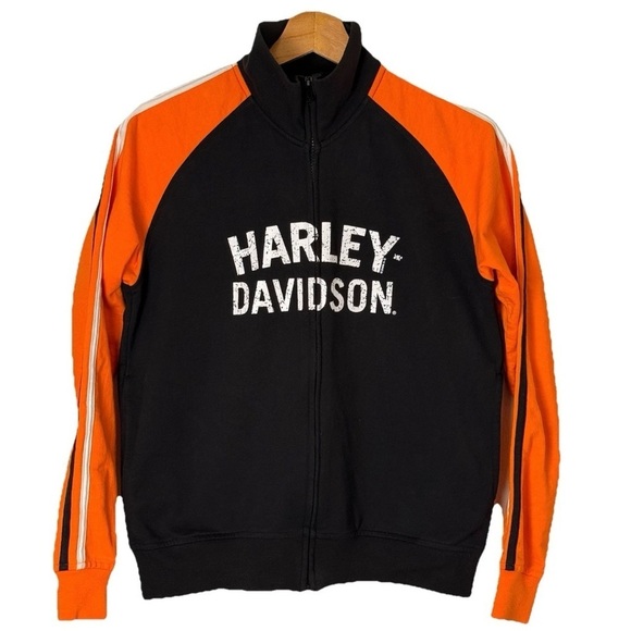 Harley-Davidson Jackets & Blazers - Harley-Davidson Full Zip French Terry Jacket Women's Size S Mancuso Houston, TX